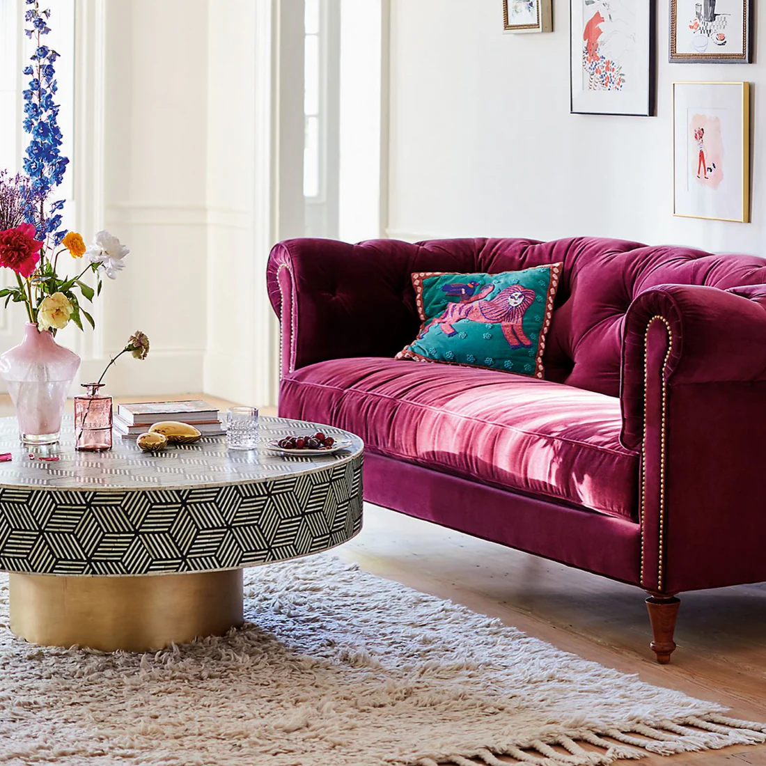 Mist Inlay Coffee Table
